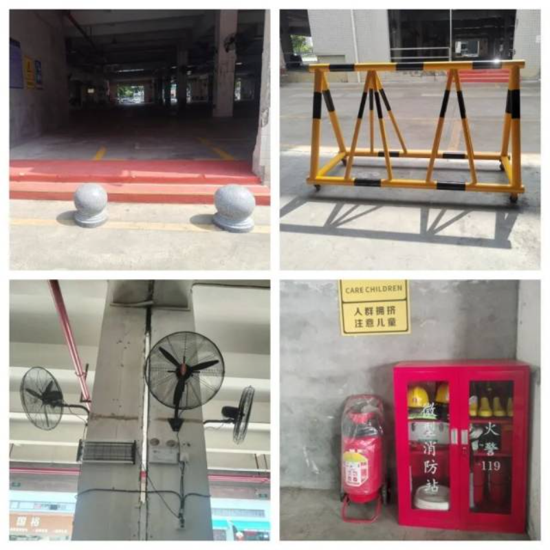 園區(qū)增設(shè)安全基礎(chǔ)設(shè)施。